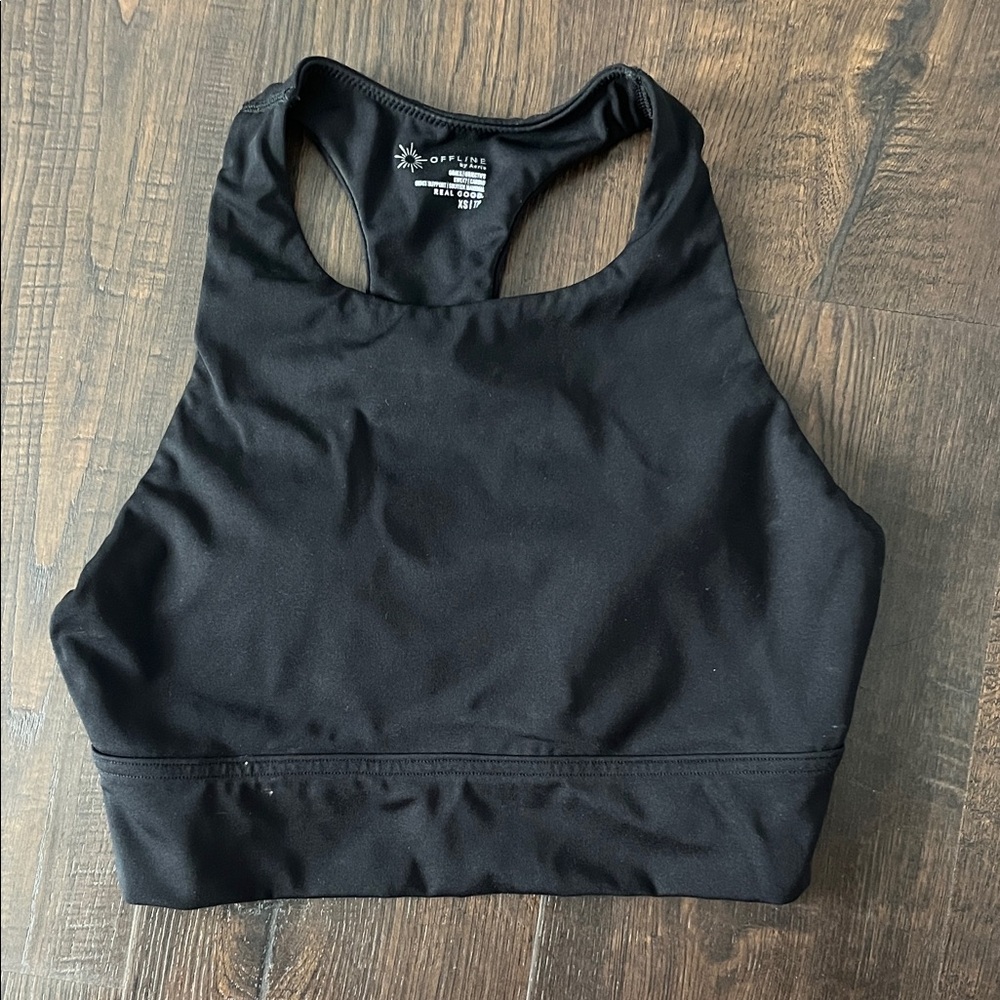 Offline Women's Black Sports Bra